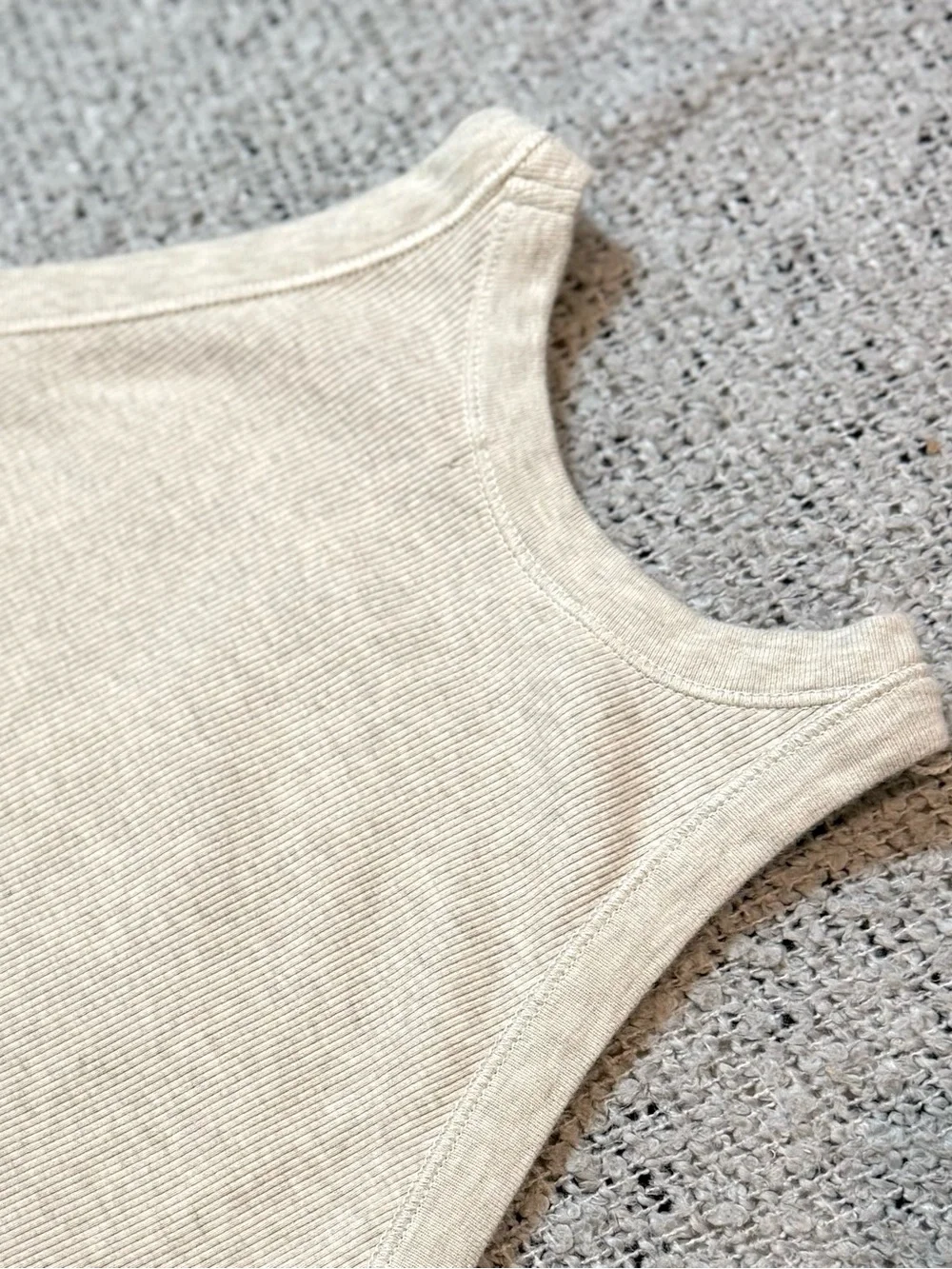 Buck Mason Ribbed Tank Top Size L - Picture 6 of 9